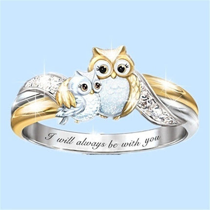 Owl Pendant Animal Necklace Jewelry