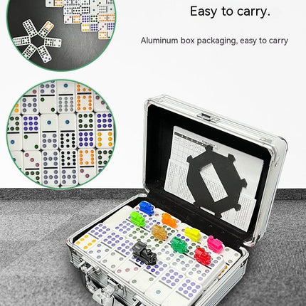 Children's Educational Arithmetic Dominoes Board Game Chess