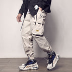 Beige white / L