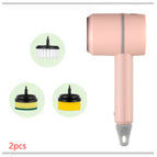 Pink With three brush heads / 2PCS