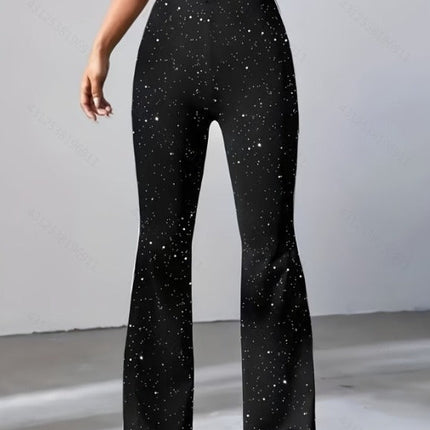 New Sports Slim-fitting Bronzing Yoga Pants Casual Pants