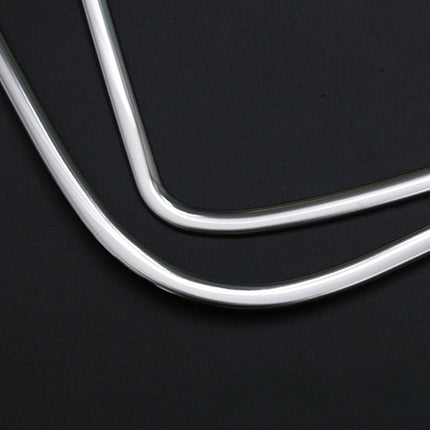 Suitable For 20-22 ROOX40 Series Interior Door Audio Frame Modification Decoration Strip Stainless Steel