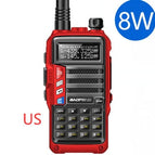 8W red / US