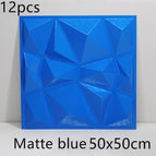 Matte blue12pc / 50X50