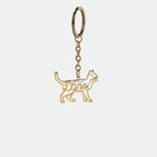 Gold Keychain