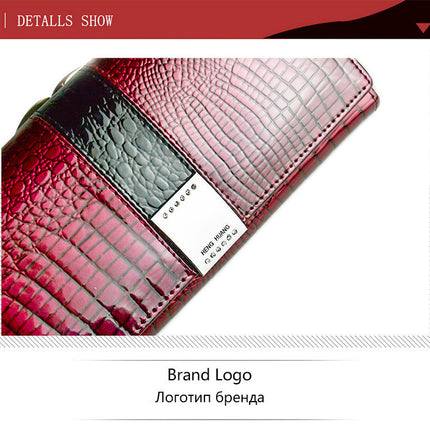 Women's leather wallet coin purse