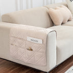 Double line diamond beige
