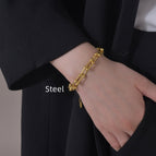 Steel / Bracelet 15 Add 5cm