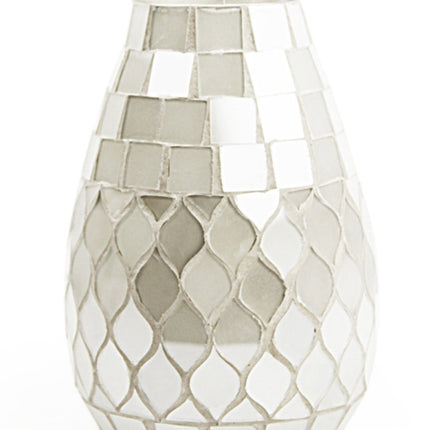 Nordic Light Mosaic Glass Vase Home Office