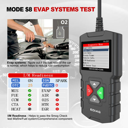 Car battery detector