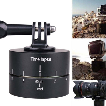 Compatible With  Lapse 360 Degree Auto Rotate Camera Tripod Head Base 360 Rotating Timelapse For Gopro Camera SLR Fo