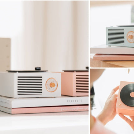 Retro Vinyl Wireless Bluetooth Small Sound Speaker