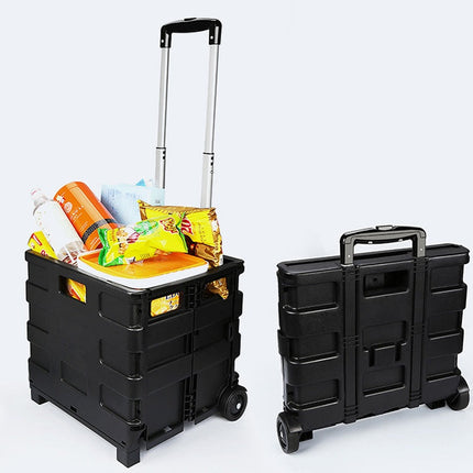 Car Trunk Organizer Auto Trolley Suitcase Travel Suitcase For Car Draw Bar Box For Shipping Storage Box For Car Boot