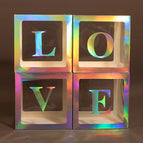 Colorful Silver LOVE