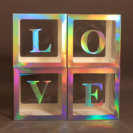 Transparent Balloon Box Gift Proposal Confession BABYLOVE