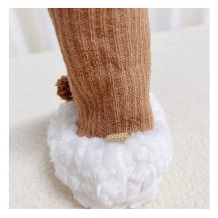 Thick Cotton Shoe Cover Baby Foot Protector Plus Velvet