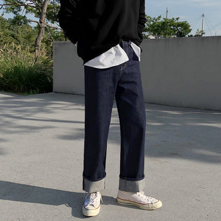 Men's Trendy Loose Straight Jeans