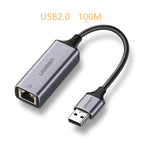 USB 2.0 / 100M / Silver