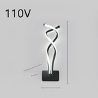 Rich black 110V / White light