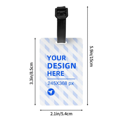 Create Your Own Easy To Hang Luggage Tag With High Identification