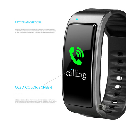 Compatible with  , Color screen smart bracelet Bluetooth call watch