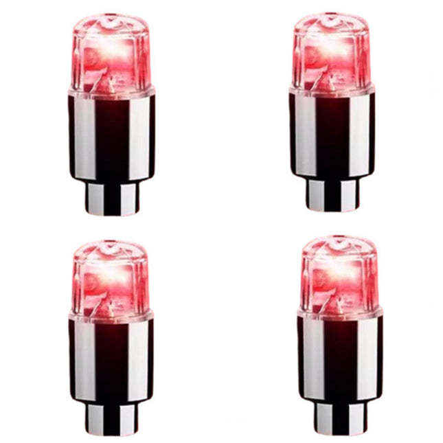 Mountain Bike Electric Motorcycle Inflating Valve Light Wheel Tire Core Hot Wheels Colorful Light