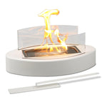 White Split Alcohol Tank