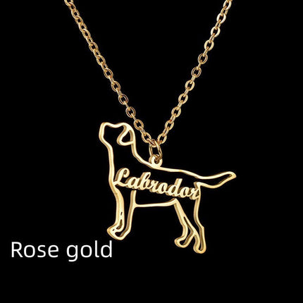 Personalized European And American Name Necklace For Women