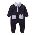 Navy Blue / With collar / 73