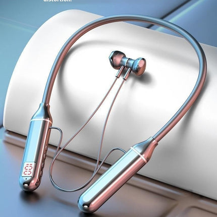 Neck Hanging Large Power G09 Digital Display Wireless Bluetooth Headset