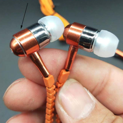 Glowing Zipper Earphones