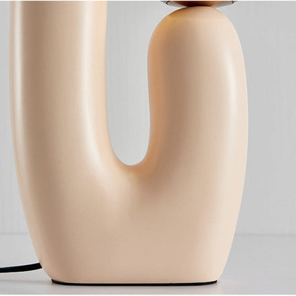 Bedside Bedroom Designer Model Room Double-head Resin Table Lamp