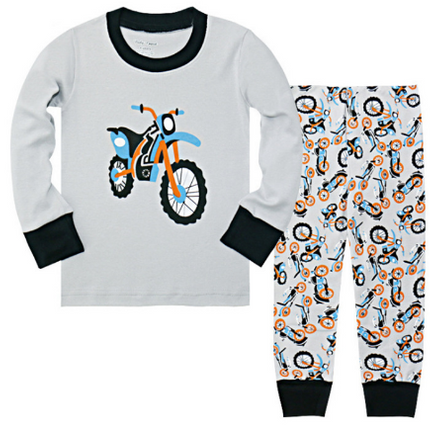 Children Fashion Loose Cartoon Cotton Suit