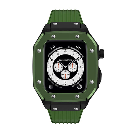 Smart Watch Stainless Steel Case Silicone Strap All In One