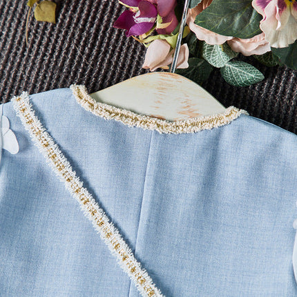 Xiangfeng Korean Princess Dress With Western Style Flowers