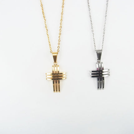 Hollow Cross Punk Personality Men's Jewelry Fashion Trendy Jewelry