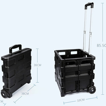 Car Trunk Organizer Auto Trolley Suitcase Travel Suitcase For Car Draw Bar Box For Shipping Storage Box For Car Boot