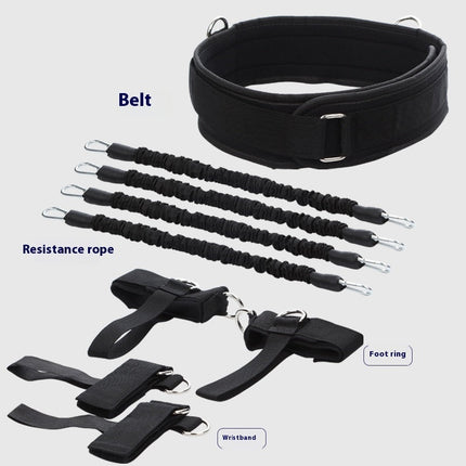 Boxing MMA Taekwondo Elastic String Basketball Bounce Strength Leg Training Explosive Power Resistance Band Fitness Equipment