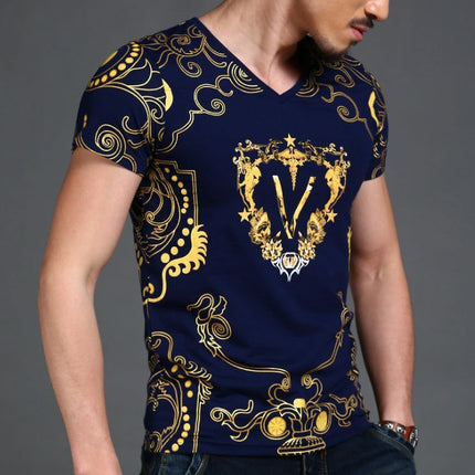 Gold Pattern Shirt