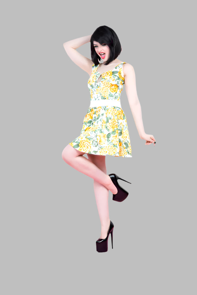 8015 Carnation Mini Dress