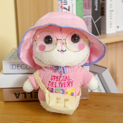 Cute net red hamster doll