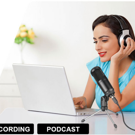 USB Microphone for laptop and Computers for Recording