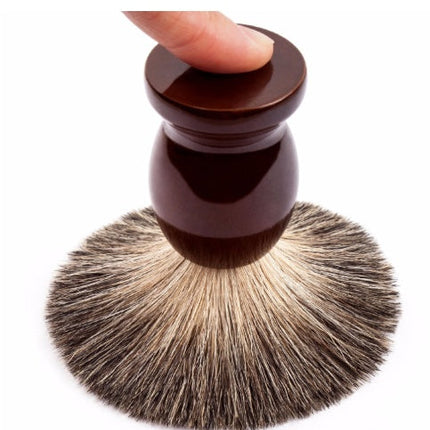 Beard brush shaving foam cleansing
