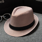 Houndstooth pink and white / 58cm