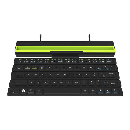 Outdoor Office Chocolate Portable Folding Keyboard