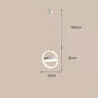 White circle / The white light