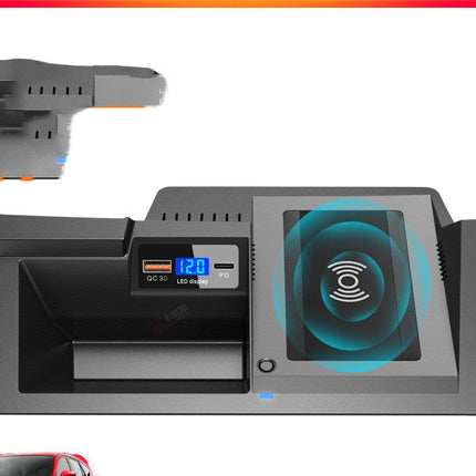 Car Wireless Charging Board CX-4 Car Mobile Phone Wireless Charger Fast Charge