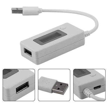 USB current and voltmeter detector