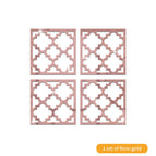 Rose gold2 / 20x20cm / 4PCS