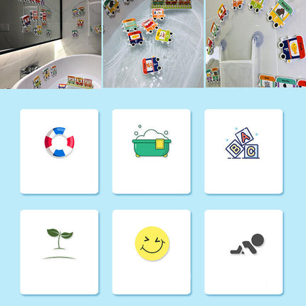 Fashion Personality Letter Train Baby Bath Toy